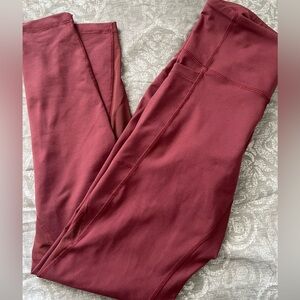 Old Navy Active Maroon Leggings